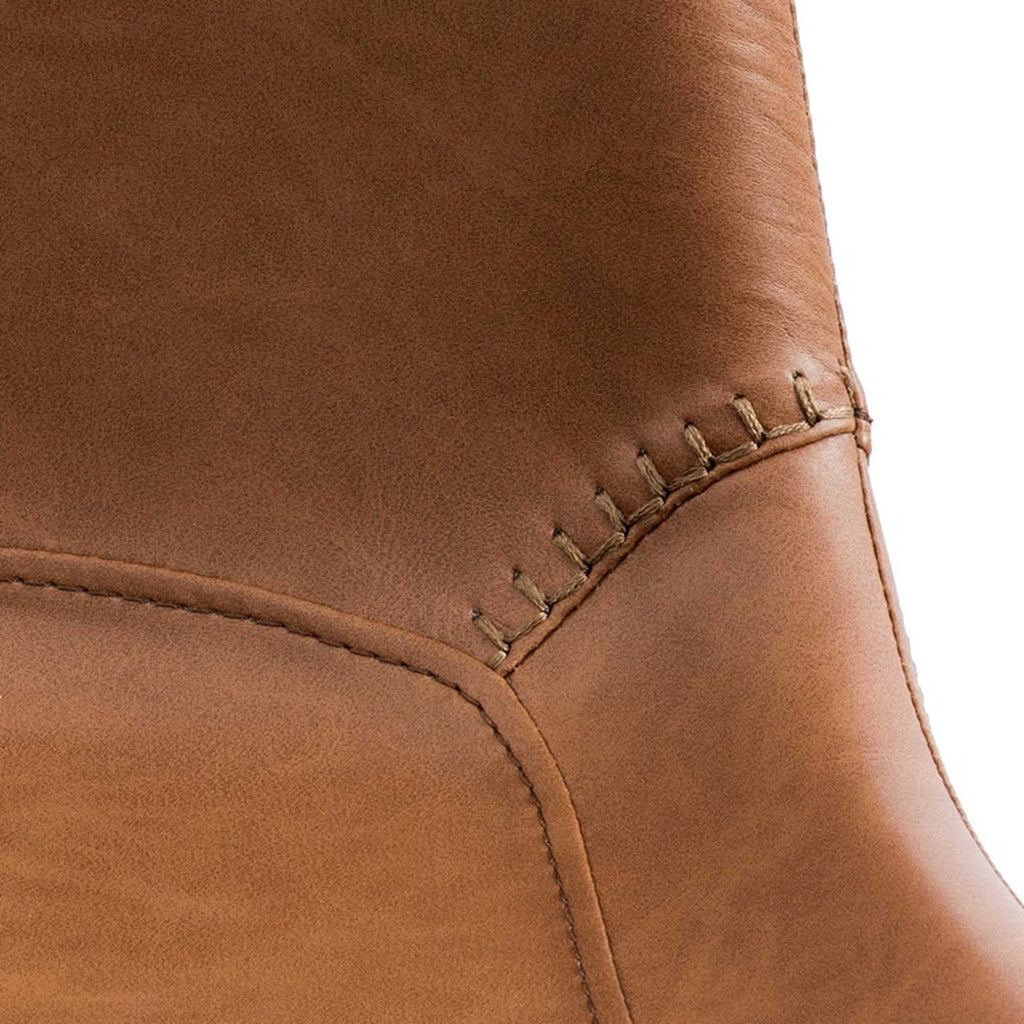 Goldsboro Swivel Counter Stool in Brown