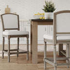 Wilmington Stool In Natural Gray