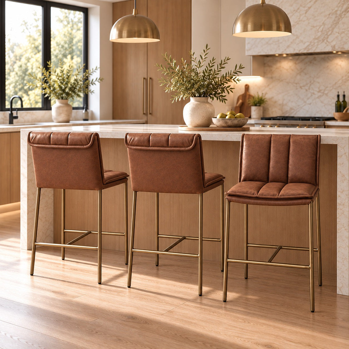 Hickory Counter Stool