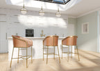 Greensboro Barstool in Brown
