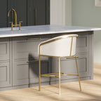 Greensboro Barstool in White