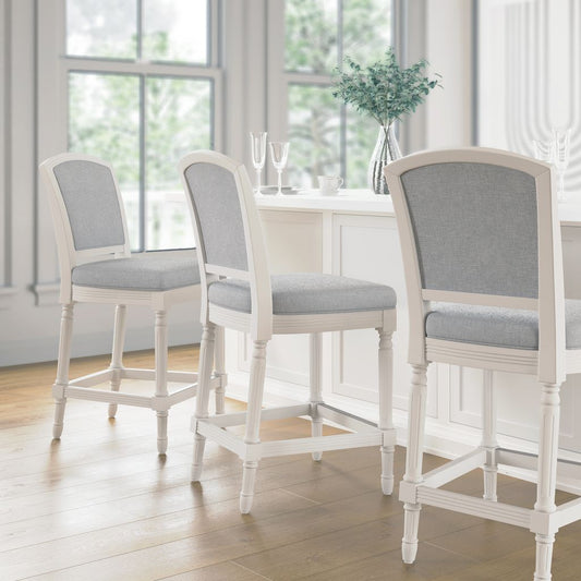 Wilmington Stool In White