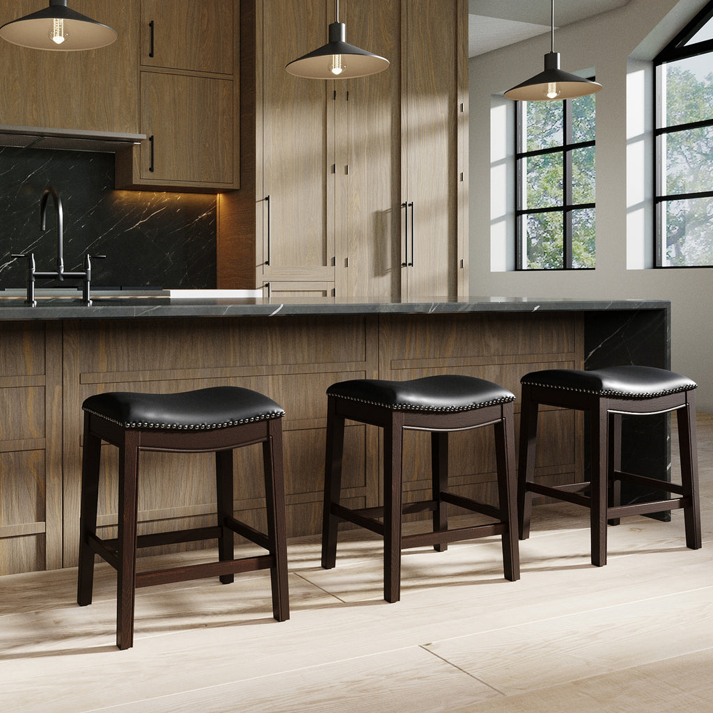 Topsail Barstool in Black