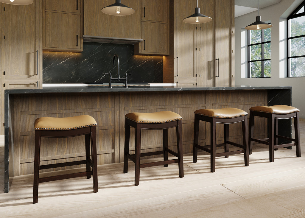 Topsail Barstool in Caramel