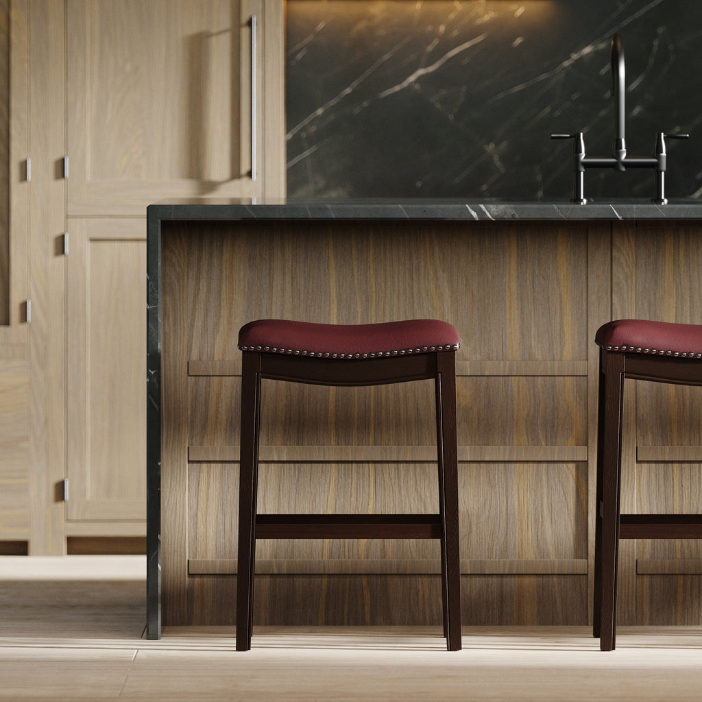 Topsail Barstool in Red