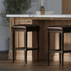 Asheville Stool in Walnut Finish