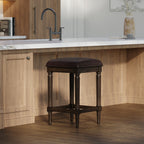 Asheville Stool in Walnut Finish