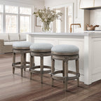 Backless Charlotte Barstool in Grey